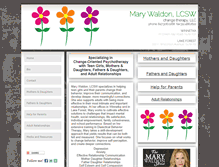 Tablet Screenshot of marywaldon.com